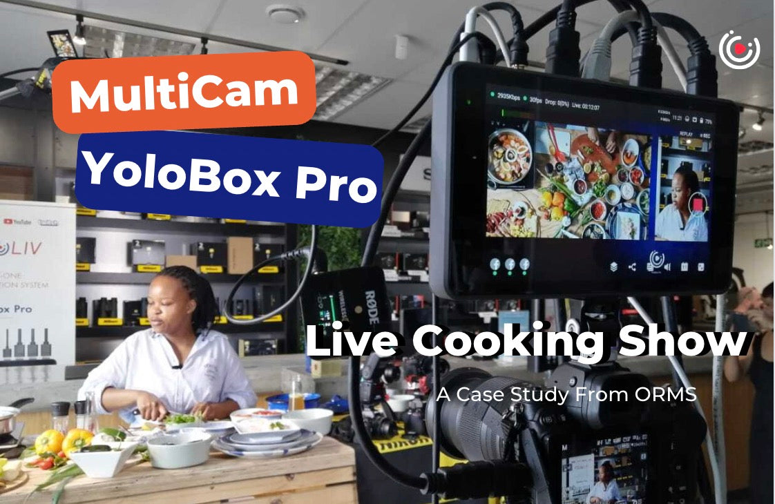 How to Live A MultiCam Cooking Show with YoloBox Pro