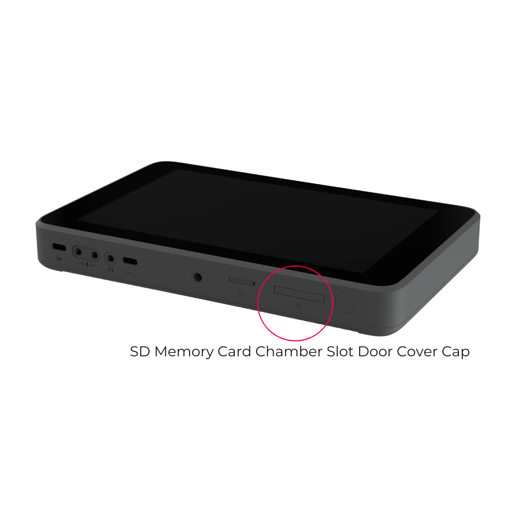 SD Memory Card Chamber Slot Door Cover Cap for YoloLiv YoloBox