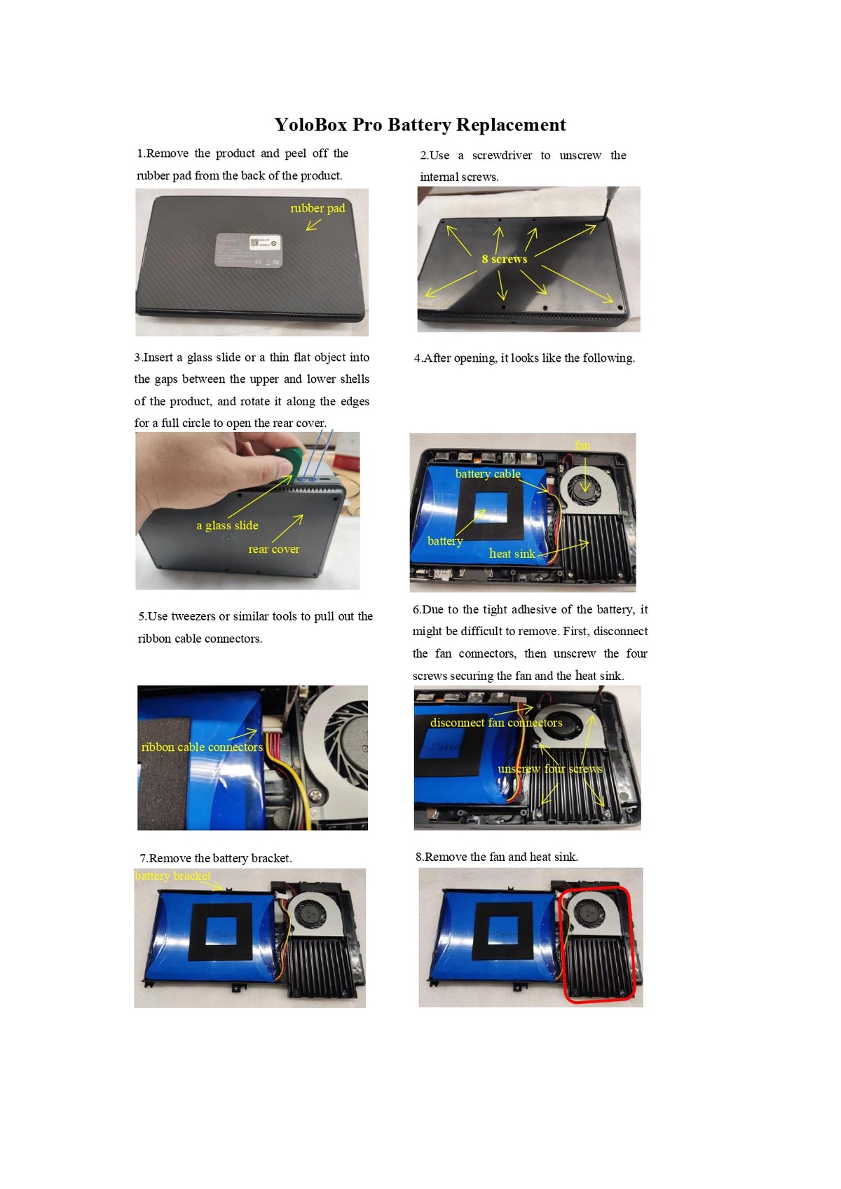 YoloBox Replacement Battery
