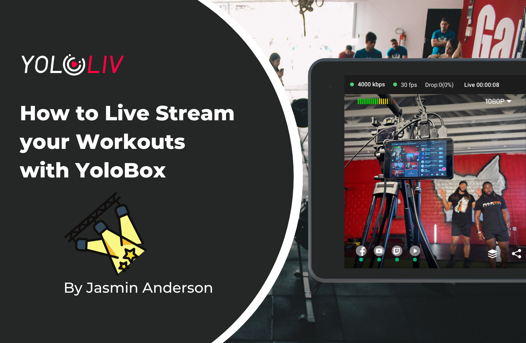 How to Live Stream your Workouts with YoloBox