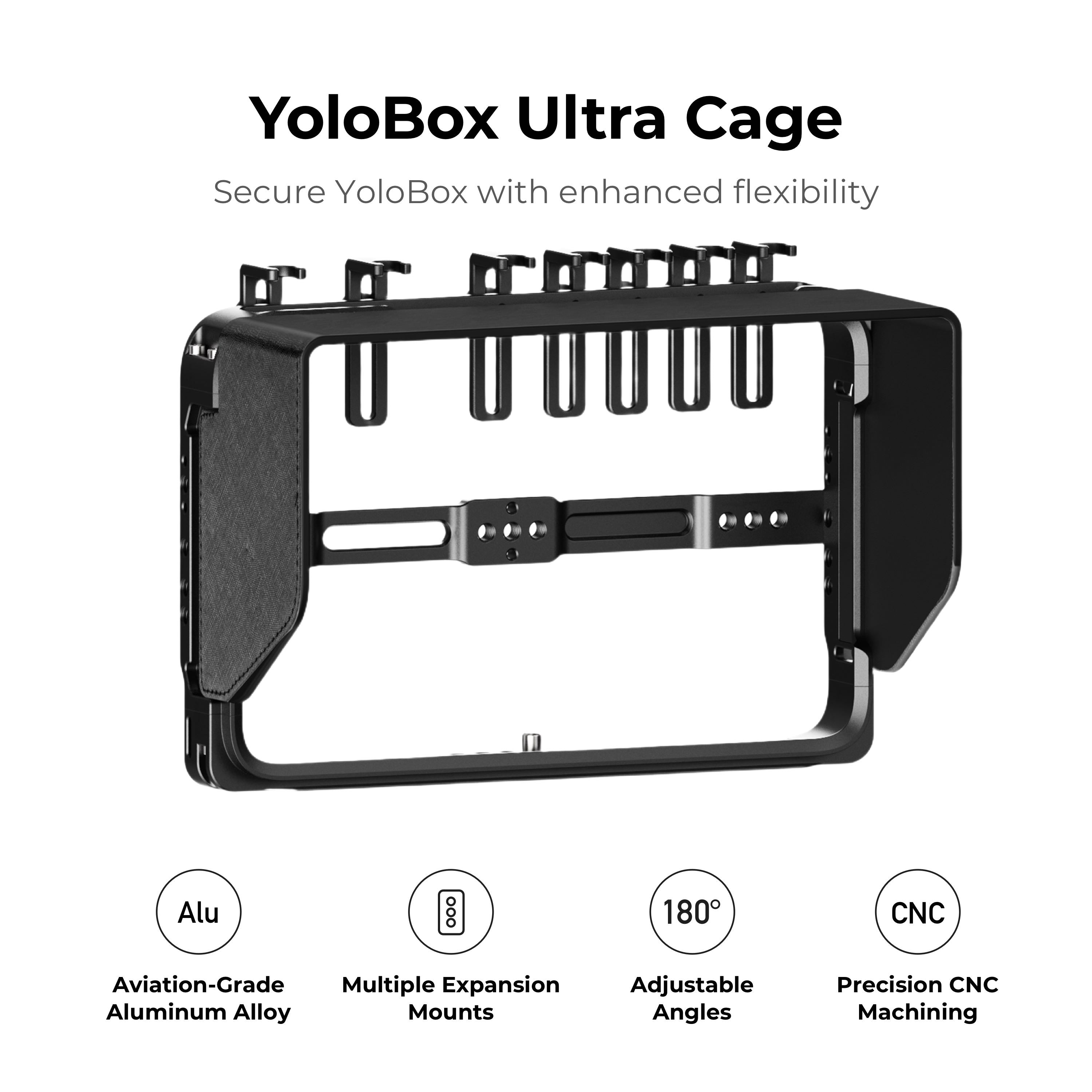 【新品同様品】YoloBox Ultra YoloBox Ultra Cage – YoloLiv Official Store