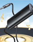 YoloLiv Erdungsschleifen-Geräuschisolator für Autoradio/Heimstereoanlage mit 3,5-mm-Audiokabel 