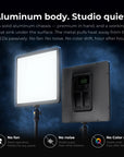 YoloLiv YoloLight Air - Professional 4600 lumens Studio Light with Desk clamp