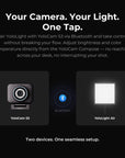YoloLiv YoloLight Air - Professional 4600 lumens Studio Light with Desk clamp
