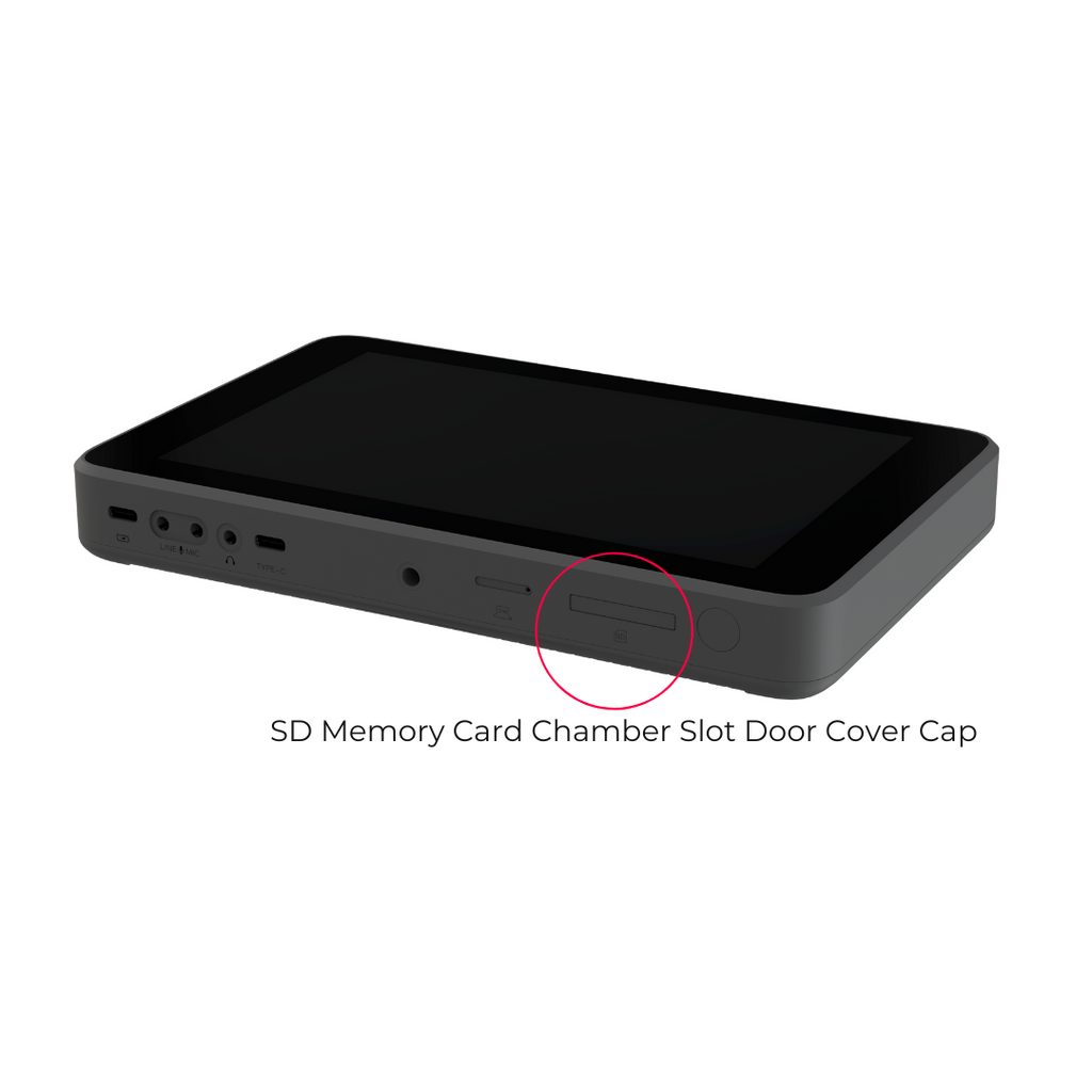 SD Memory Card Chamber Slot Door Cover Cap for YoloLiv YoloBox ...